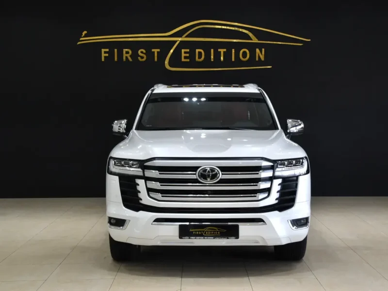2026 Toyota Land Cruiser VXR 3.5L Twin Turbo 6 Cylinders Petrol Engine White Red SUV GCC