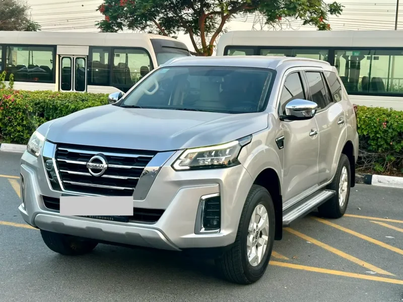 2023 Nissan Xterra Titanium 2.5 Litres 6 Cylinders Petrol Engine Silver Beige SUV GCC Specs