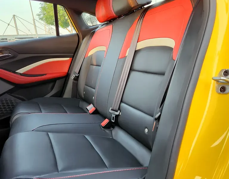 2023 MG GT Turbo 1.5L turbocharged 4 Cylinders Petrol Engine Yellow Black Sedan GCC Specs
