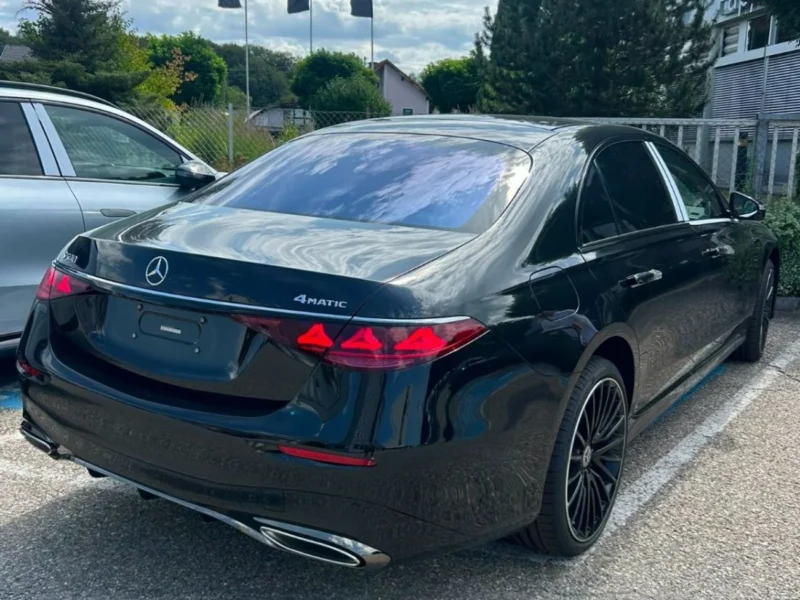 2027 Mercedes-Benz S 580 4MATIC 4.0 Litres V8 Twin-Turbo Petrol Engine Black Brown Sedan