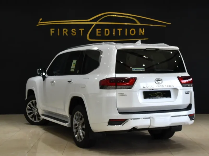 2026 Toyota Land Cruiser VXR 3.5L Twin Turbo 6 Cylinders Petrol Engine White Red SUV GCC