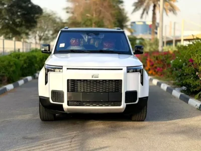 2026 Rox 01 VIP 4 Cylinders Plug-in Hybrid Engine White Orange Luxury 6-Seater SUV Automatic