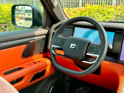 2026 Rox 01 Captain ETE 4 Cylinders Plug-in Hybrid Engine Black Orange Ultimate Luxury SUV Automatic