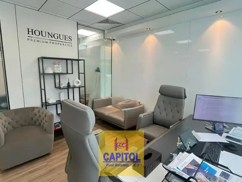 1,127 sqft WELL FURNISHED OFFICE WITH 4 GLASS PARTITION AVAILABLE FOR RENT IN BUSINESS BAY