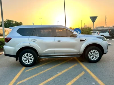 2023 Nissan Xterra Titanium 2.5 Litres 6 Cylinders Petrol Engine Silver Beige SUV GCC Specs