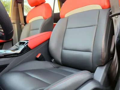 2023 MG GT Turbo 1.5L turbocharged 4 Cylinders Petrol Engine Yellow Black Sedan GCC Specs