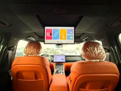 2026 Rox 01 VIP 4 Cylinders Plug-in Hybrid Engine White Orange Luxury 6-Seater SUV Automatic