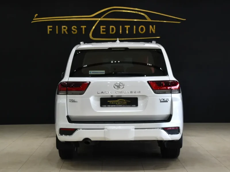 2026 Toyota Land Cruiser VXR 3.5L Twin Turbo 6 Cylinders Petrol Engine White Red SUV GCC