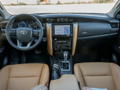 2026 Toyota Fortuner SR5 4.0 Litres 6 Cylinders Petrol Engine Grey Tan SUV GCC Specs