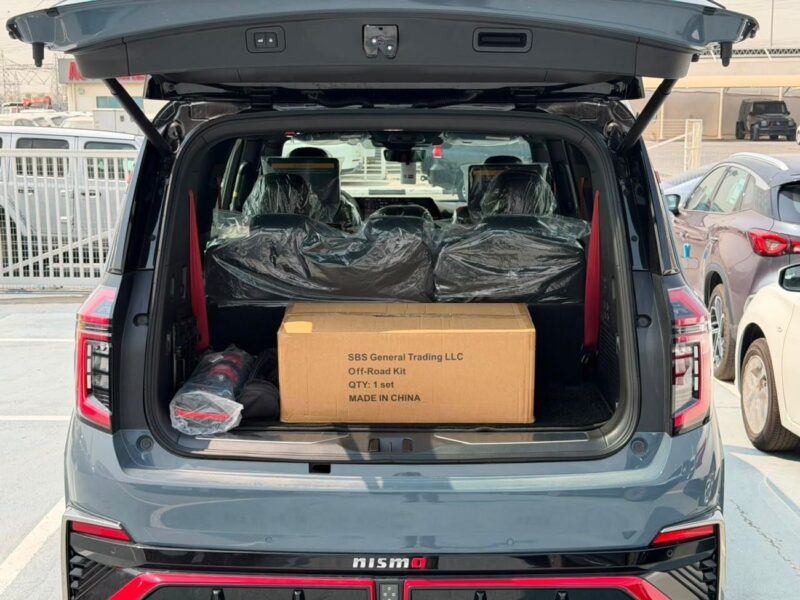 2026 Nissan Patrol NISMO 3.5L Twin Turbo 6 Cylinders Petrol Engine Grey Red SUV GCCC Specs