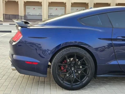 2019 Ford Mustang Ecoboost 2.3L Turbocharged 4 Cylinders Petrol Engine Blue Red Coupe