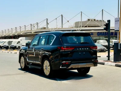 2026 Lexus LX-Series LX 600 3.5L Twin-Turbo V6 Petrol Engine Black Red SUV GCC Specs