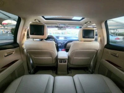 2011 Lexus RX-Series RX 350 Platinum 3.5 Litres V6 Petrol Engine White Beige SUV GCC Specs