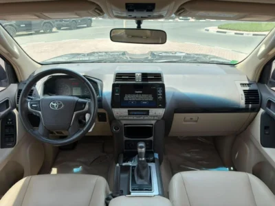 2023 Toyota Prado TX-L 4.0 Litres V6 Petrol Engine Grey Beige SUV GCC Specs Automatic