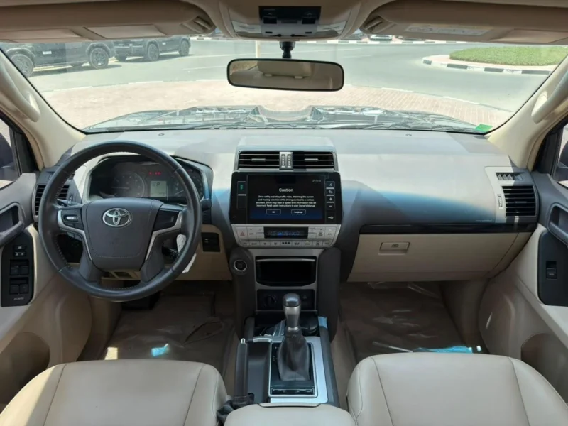 2023 Toyota Prado TX-L 4.0 Litres V6 Petrol Engine Grey Beige SUV GCC Specs Automatic