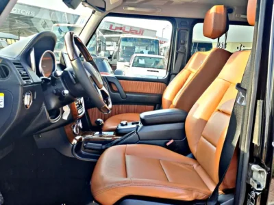 2014 Mercedes-Benz G-Class G 550 8 Cylinders Petrol Engine Black Brown Wagon Excellent Condition