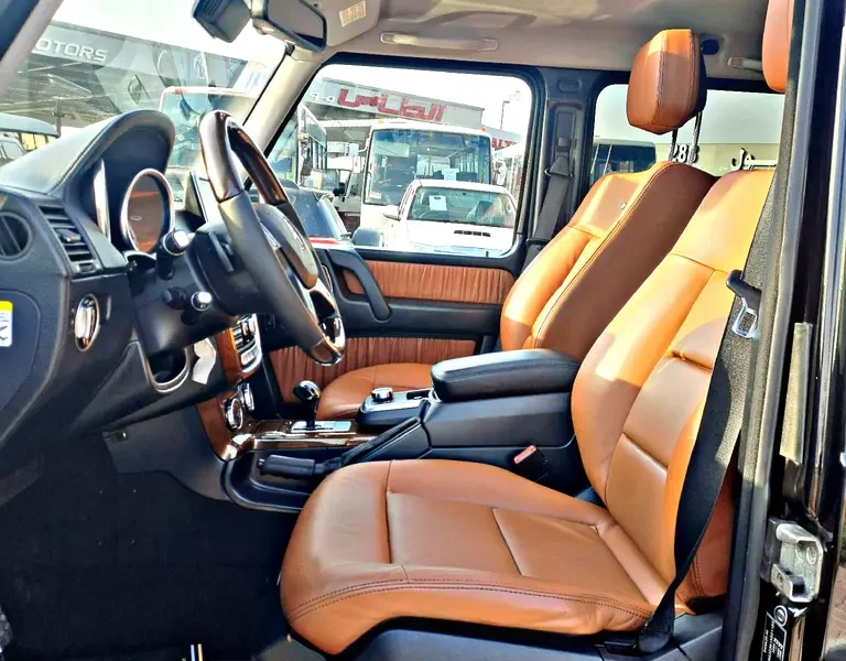 2014 Mercedes-Benz G-Class G 550 8 Cylinders Petrol Engine Black Brown Wagon Excellent Condition