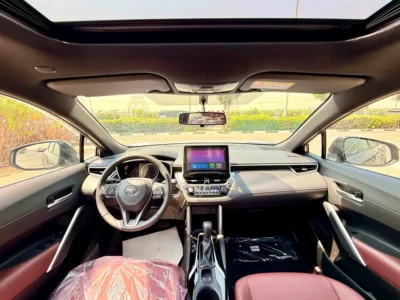2025 Toyota Corolla GLI 1.8 Litres 4 Cylinders Petrol Engine Grey Red SUV GCC Specs Automatic