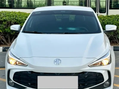 2025 MG MG3 Comfort 1.5 Litres 4 Cylinders Petrol Engine White Black Hatchback GCC Specs