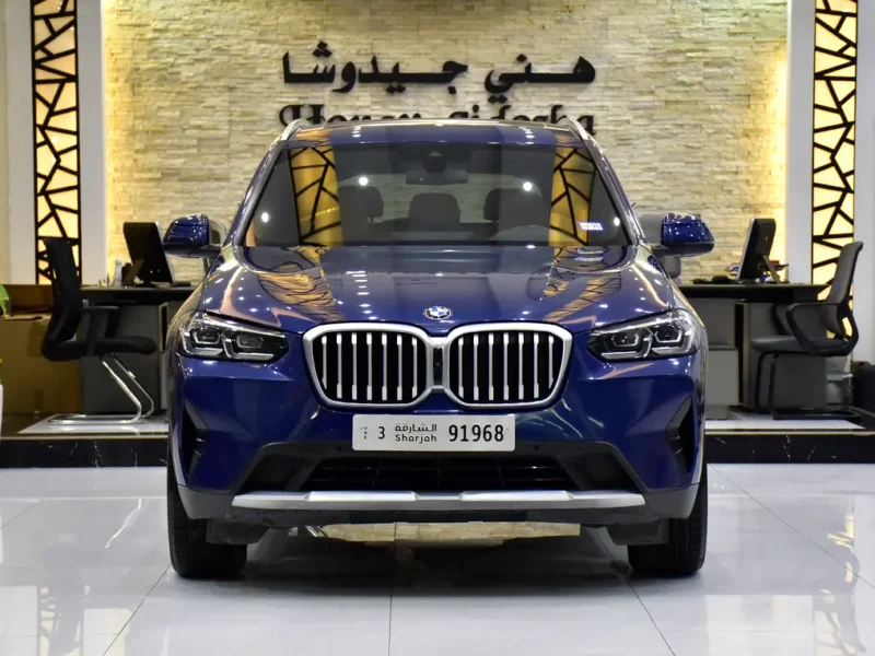 2024 BMW X3 sDrive30i 4 Cylinders Petrol Engine Blue Tan Crossover American Specs