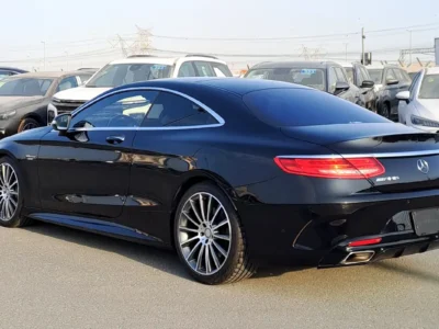 2015 Mercedes-Benz S-Class S 550 8 Cylinders Petrol Engine Black Red Coupe Mint Condition Clean Title