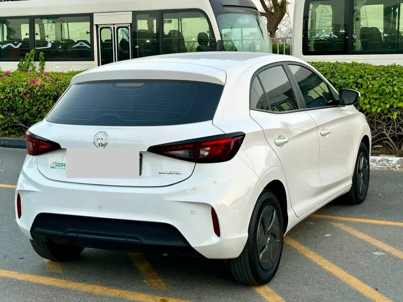 2025 MG MG3 Comfort 1.5 Litres 4 Cylinders Petrol Engine White Black Hatchback GCC Specs