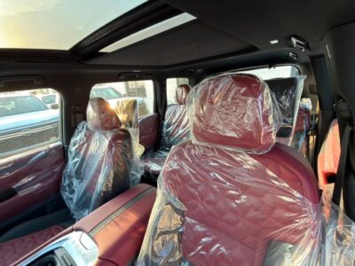 2026 Nissan Patrol LE PLATINUM CITY 3.5L Twin Turbo 6 Cylinders Petrol Engine White Red SUV