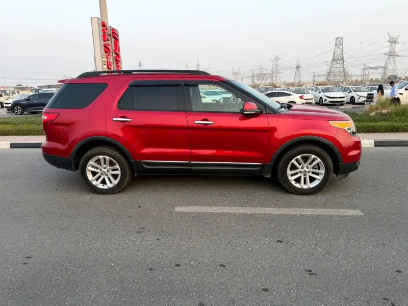 2012 Ford Explorer Limited 6 Cylinders Petrol Engine Red Black SUV Japanese Specs Pristine Condition