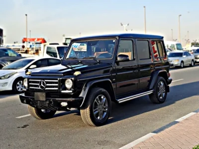 2014 Mercedes-Benz G-Class G 550 8 Cylinders Petrol Engine Black Brown Wagon Excellent Condition