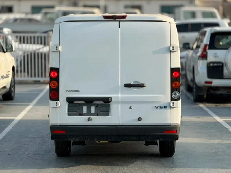 2024 Geely Farizon V6E Electric Commercial Van White Black Van Chinese Specs Automatic