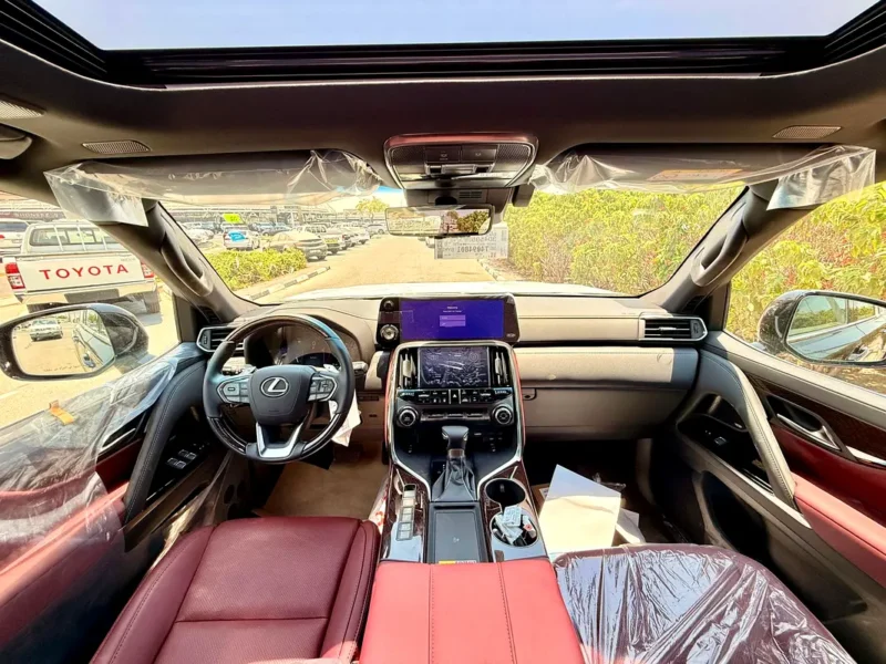 2026 Lexus LX-Series LX 600 3.5L Twin-Turbo V6 Petrol Engine Black Red SUV GCC Specs