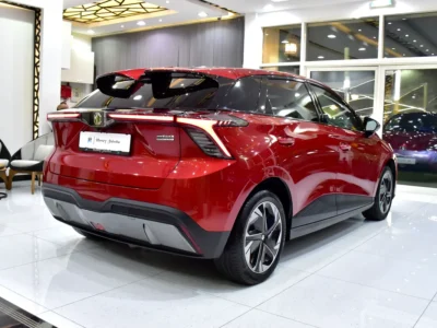 2023 MG MG4 Com 64kWh Electric Vehicle 350 - 450 KM Range Red Grey Hatchback GCC Specs