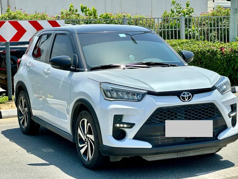 2024 Toyota Raize G 1.0 Litres Turbo 3 Cylinders Petrol Engine White Black SUV GCC Specs