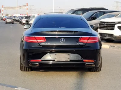 2015 Mercedes-Benz S-Class S 550 8 Cylinders Petrol Engine Black Red Coupe Mint Condition Clean Title