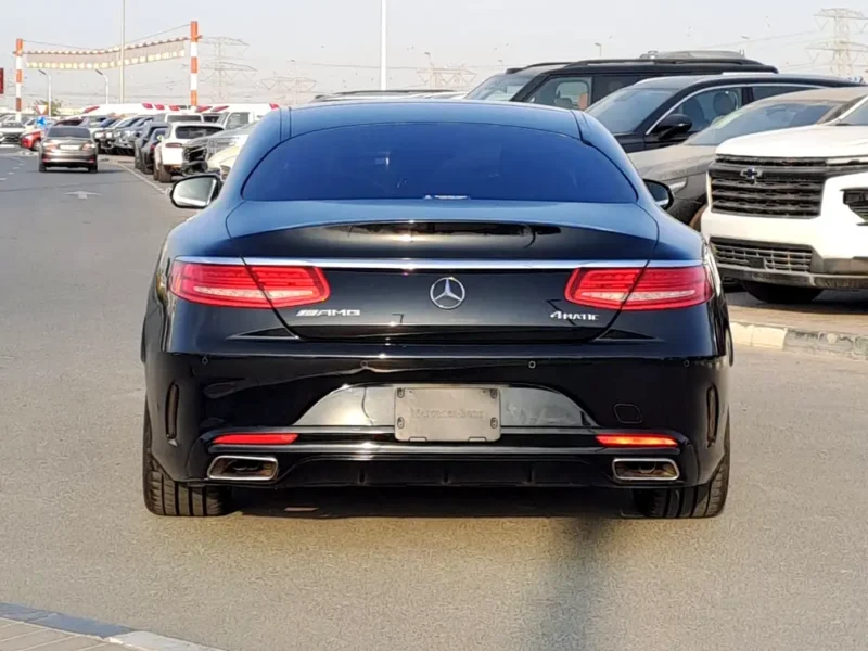 2015 Mercedes-Benz S-Class S 550 8 Cylinders Petrol Engine Black Red Coupe Mint Condition Clean Title