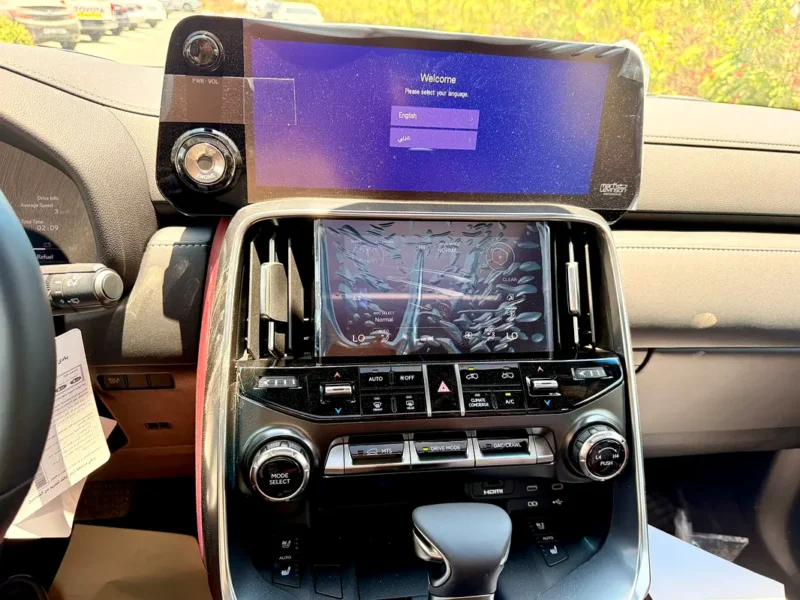 2026 Lexus LX-Series LX 600 3.5L Twin-Turbo V6 Petrol Engine Black Red SUV GCC Specs