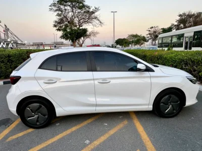 2025 MG MG3 Comfort 1.5 Litres 4 Cylinders Petrol Engine White Black Hatchback GCC Specs