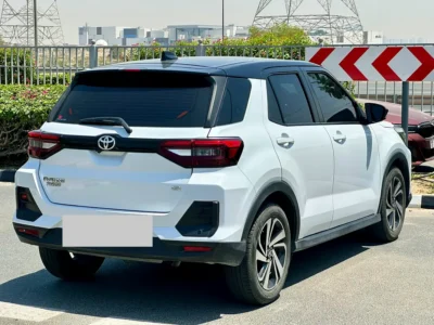2024 Toyota Raize G 1.0 Litres Turbo 3 Cylinders Petrol Engine White Black SUV GCC Specs