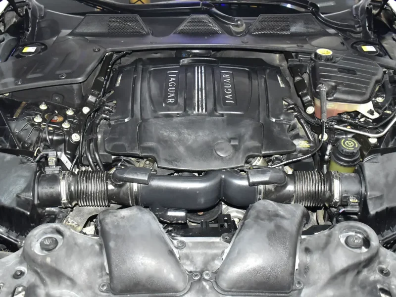 2013 Jaguar XJ Premium Luxury (Lwb) 5.0 Litres 8 Cylinders Petrol Engine Black Tan Sedan GCC