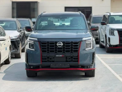 2026 Nissan Patrol NISMO 3.5L Twin Turbo 6 Cylinders Petrol Engine Grey Red SUV GCCC Specs