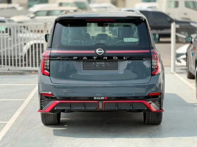 2026 Nissan Patrol NISMO 3.5L Twin Turbo 6 Cylinders Petrol Engine Grey Red SUV GCCC Specs