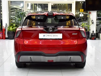 2023 MG MG4 Com 64kWh Electric Vehicle 350 - 450 KM Range Red Grey Hatchback GCC Specs