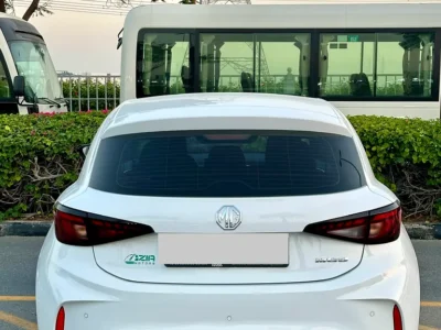 2025 MG MG3 Comfort 1.5 Litres 4 Cylinders Petrol Engine White Black Hatchback GCC Specs