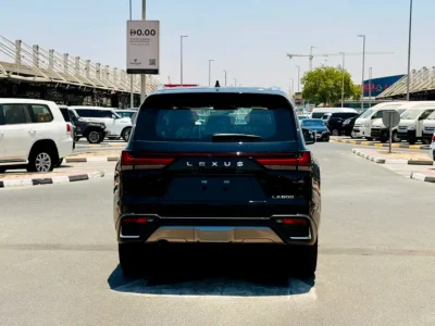 2026 Lexus LX-Series LX 600 3.5L Twin-Turbo V6 Petrol Engine Black Red SUV GCC Specs