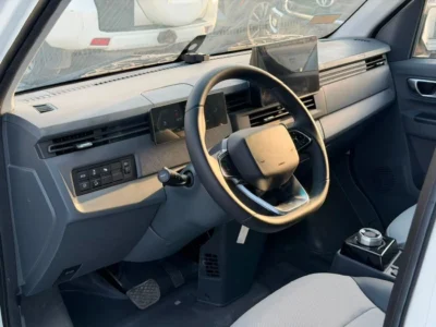 2024 Geely Farizon V6E Electric Commercial Van White Black Van Chinese Specs Automatic