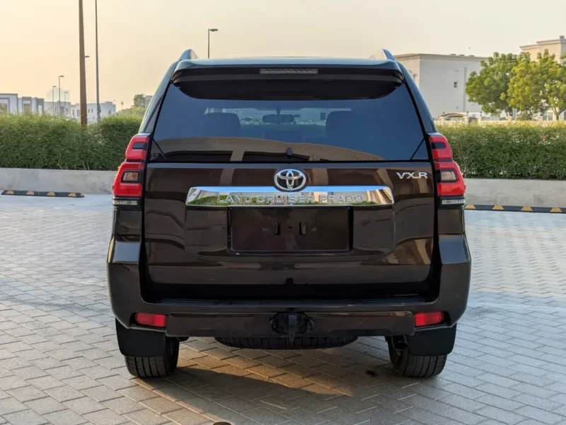 2022 Toyota Prado VXR 6 Cylinders Petrol Engine Black Beige SUV GCC Specs Excellent Condition