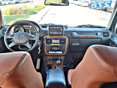 2014 Mercedes-Benz G-Class G 550 8 Cylinders Petrol Engine Black Brown Wagon Excellent Condition