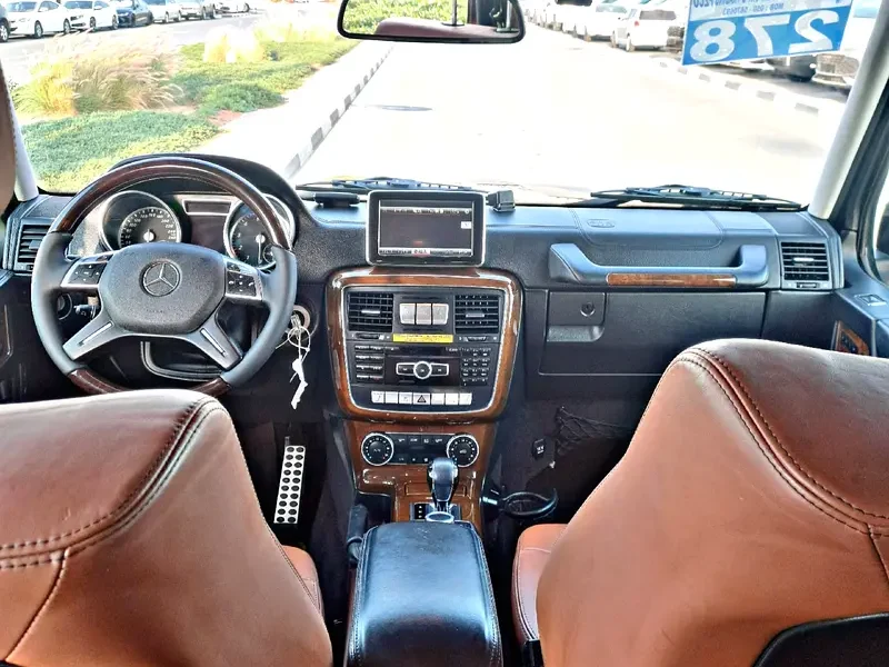 2014 Mercedes-Benz G-Class G 550 8 Cylinders Petrol Engine Black Brown Wagon Excellent Condition