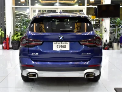 2024 BMW X3 sDrive30i 4 Cylinders Petrol Engine Blue Tan Crossover American Specs