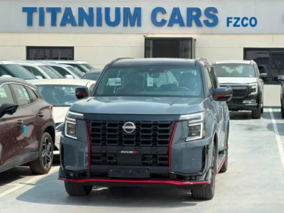 2026 Nissan Patrol NISMO 3.5L Twin Turbo 6 Cylinders Petrol Engine Grey Red SUV GCCC Specs